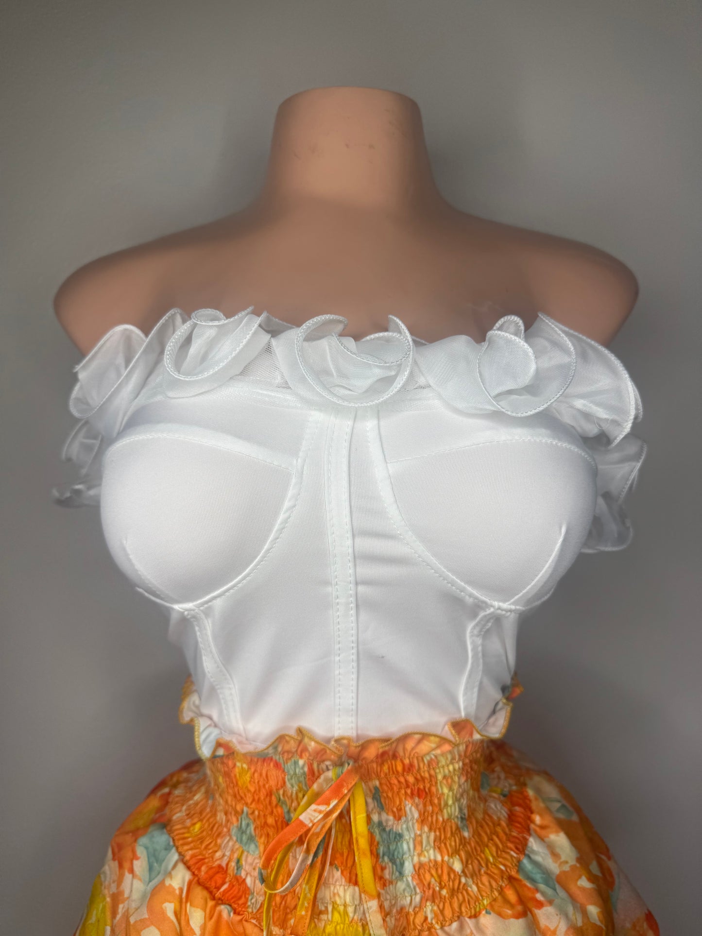 Ruffles Tube Top