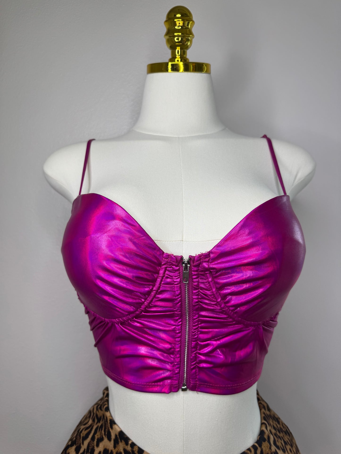 Pinky Foil Top