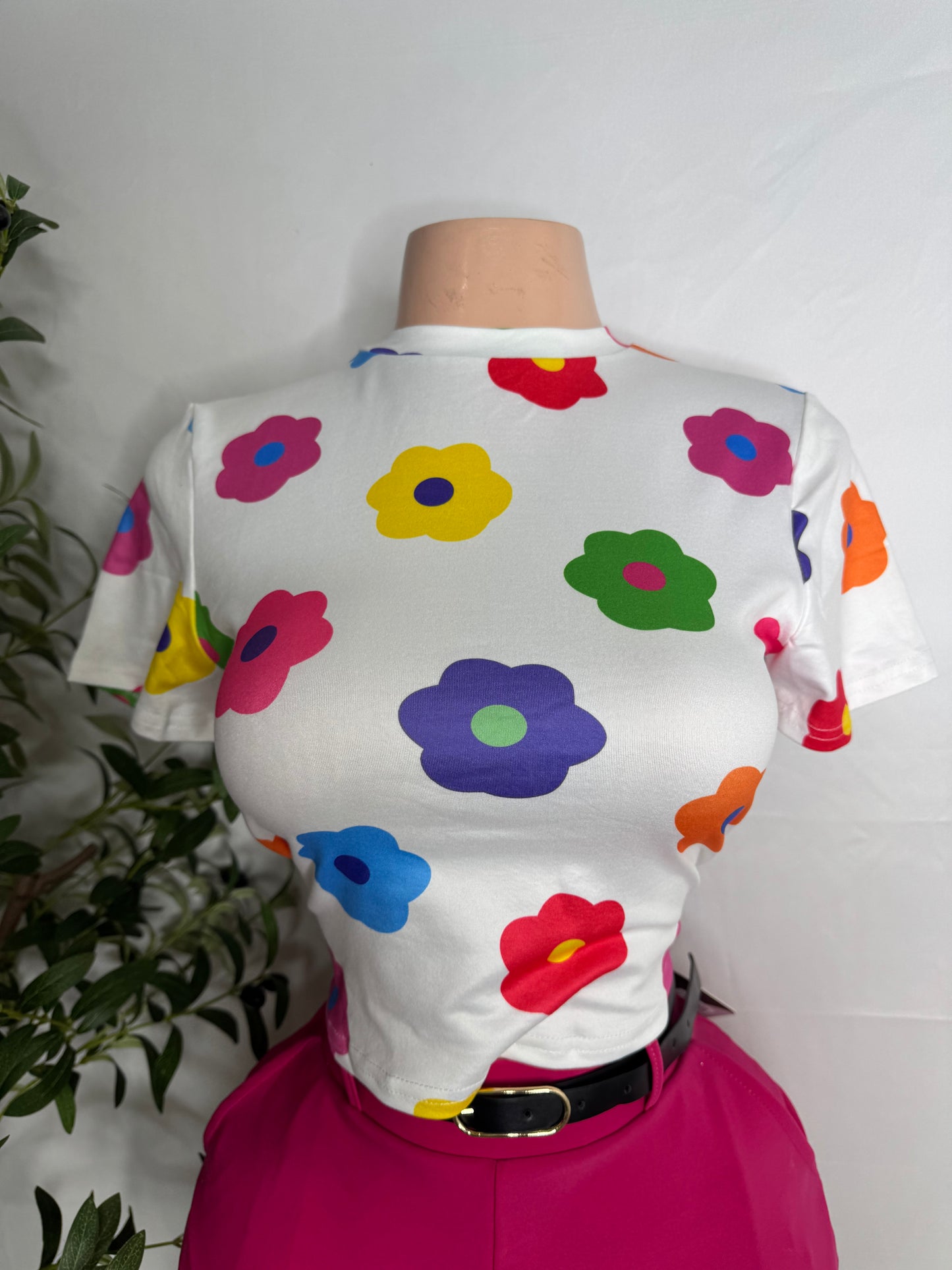 Flores de Colores Top