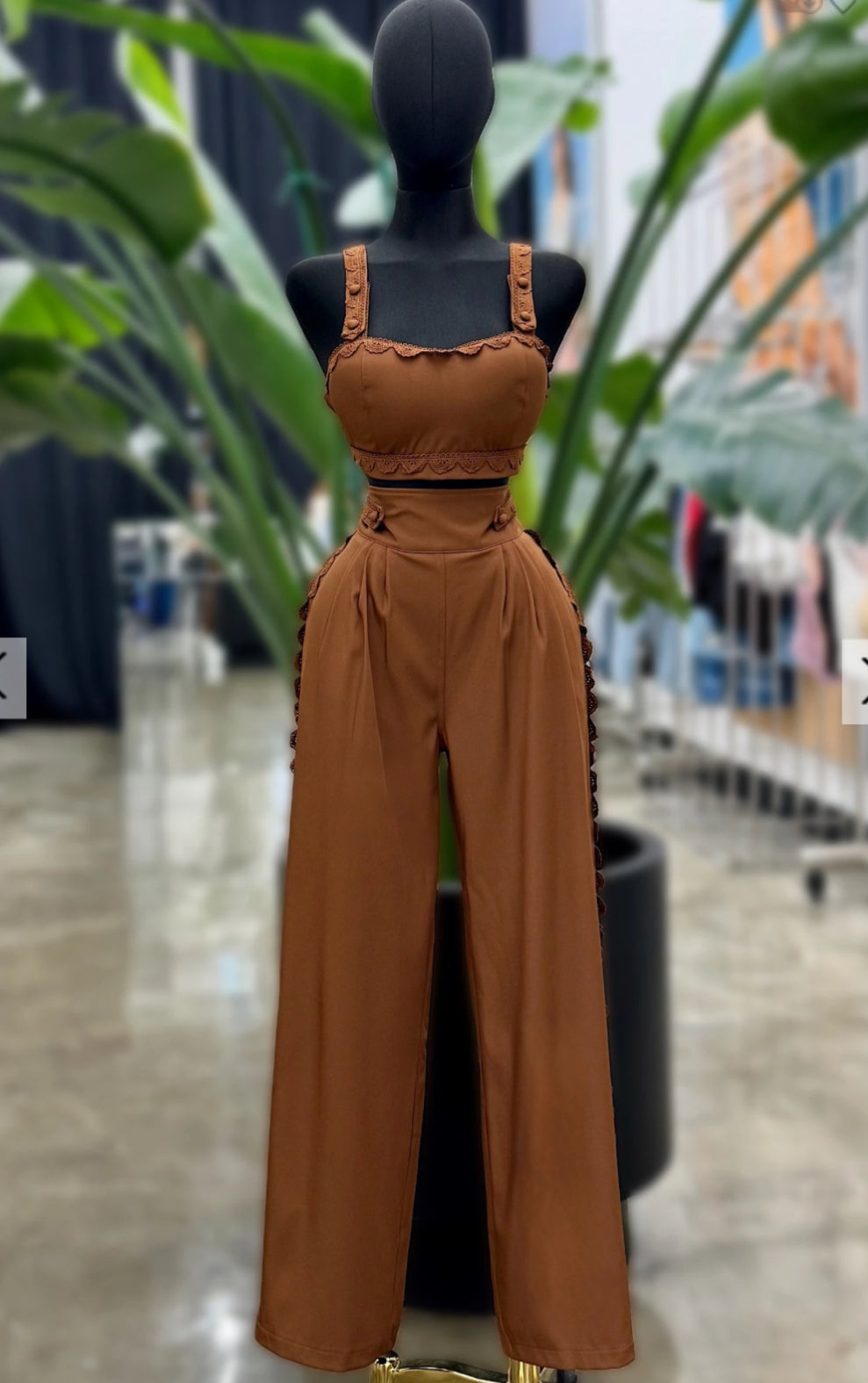 Set Alta Calidad Brown