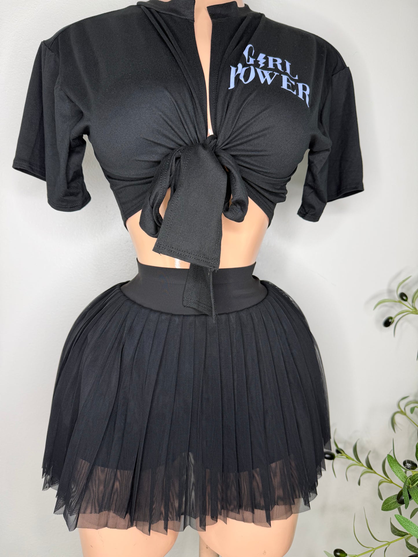 Mesh Skort