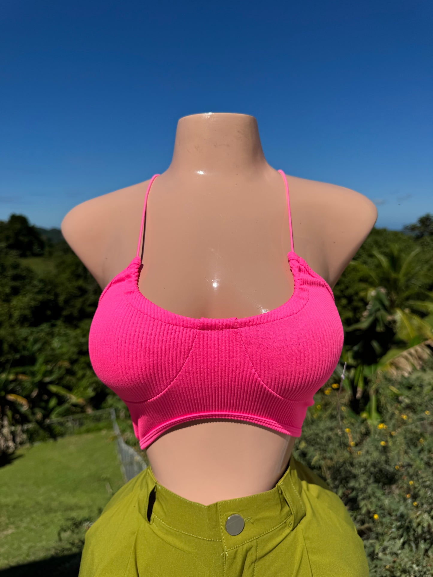 Neon Crossed Top- One Size