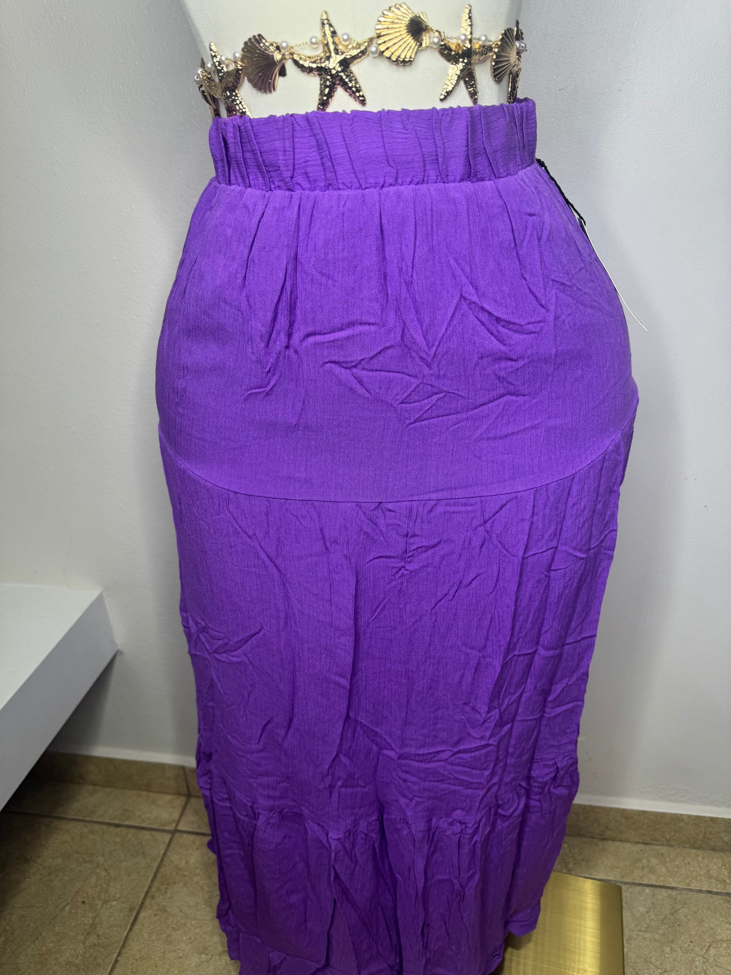 Maxi Skirt Purple