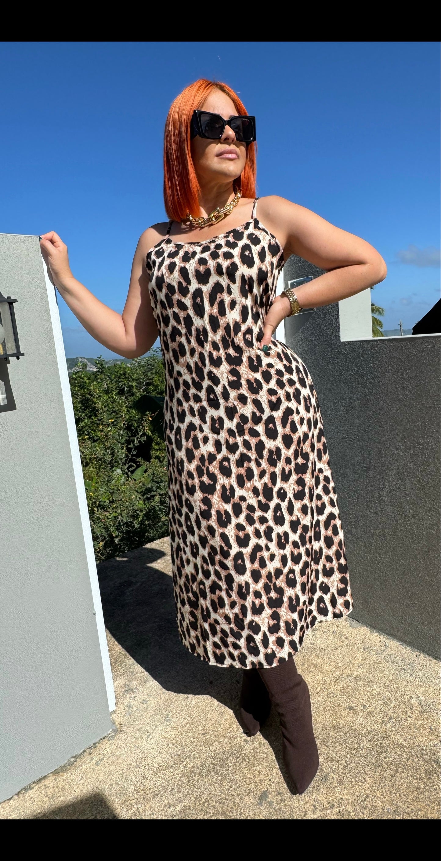 ) Leopardo Dress