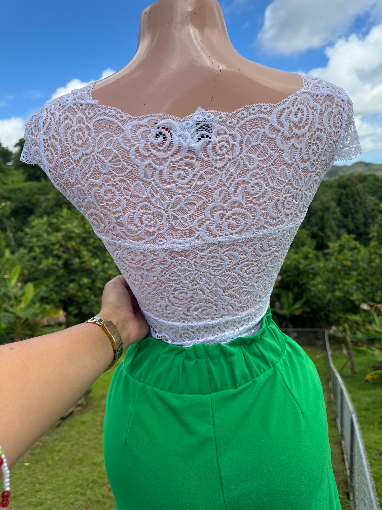 Blusa en encaje