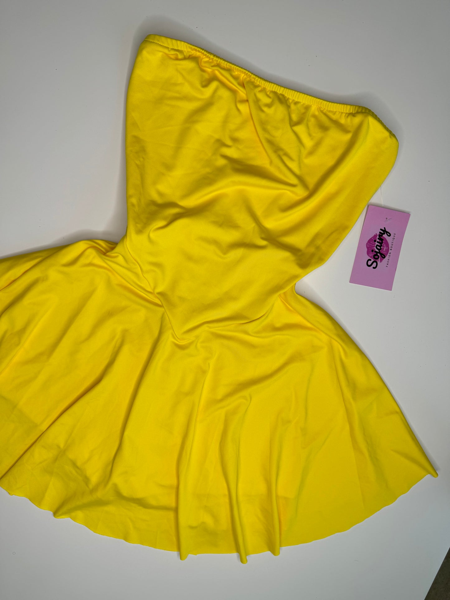 Sporty Dress in Yellow