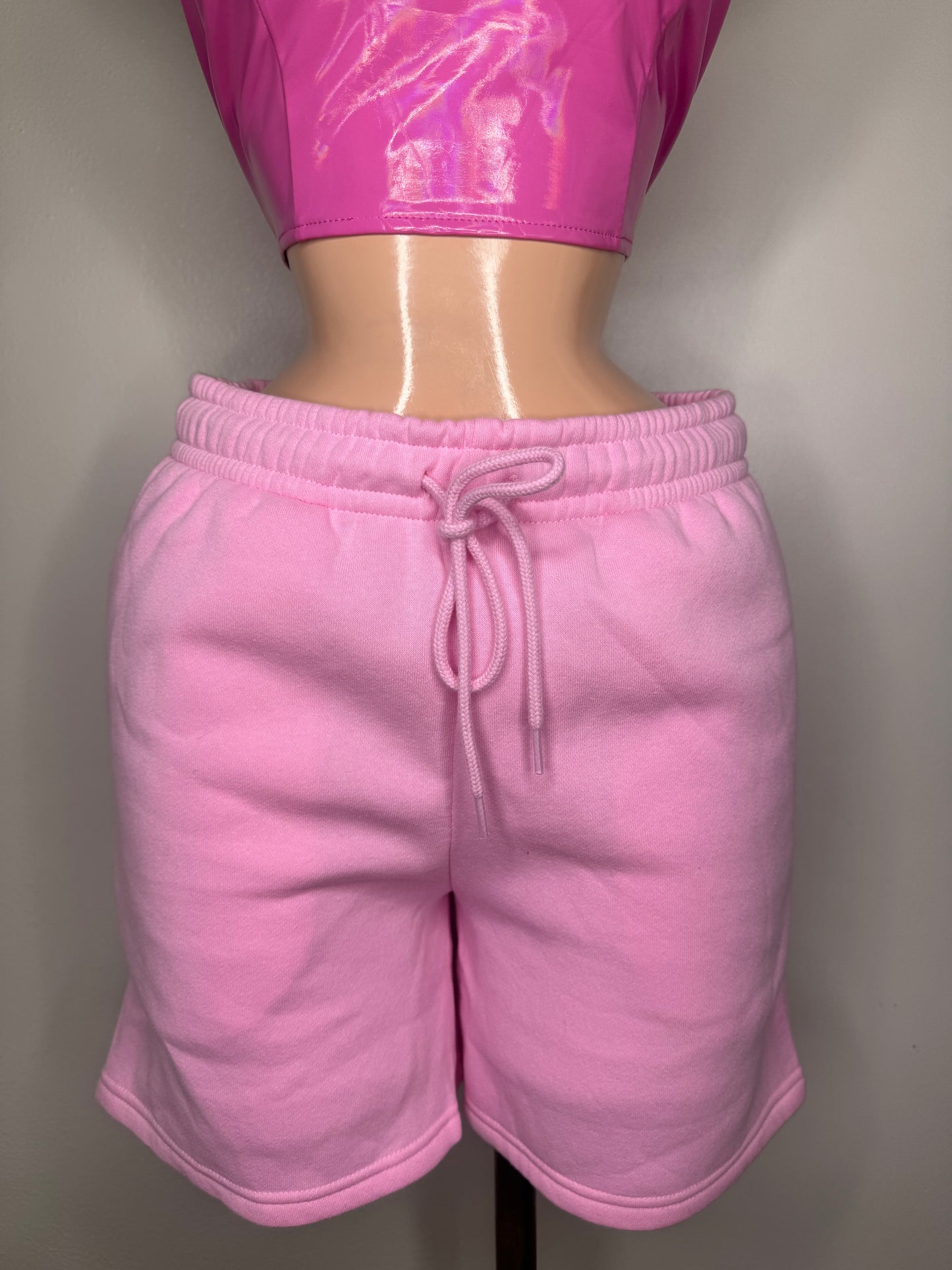 Jorts Pink ( sweat pants)