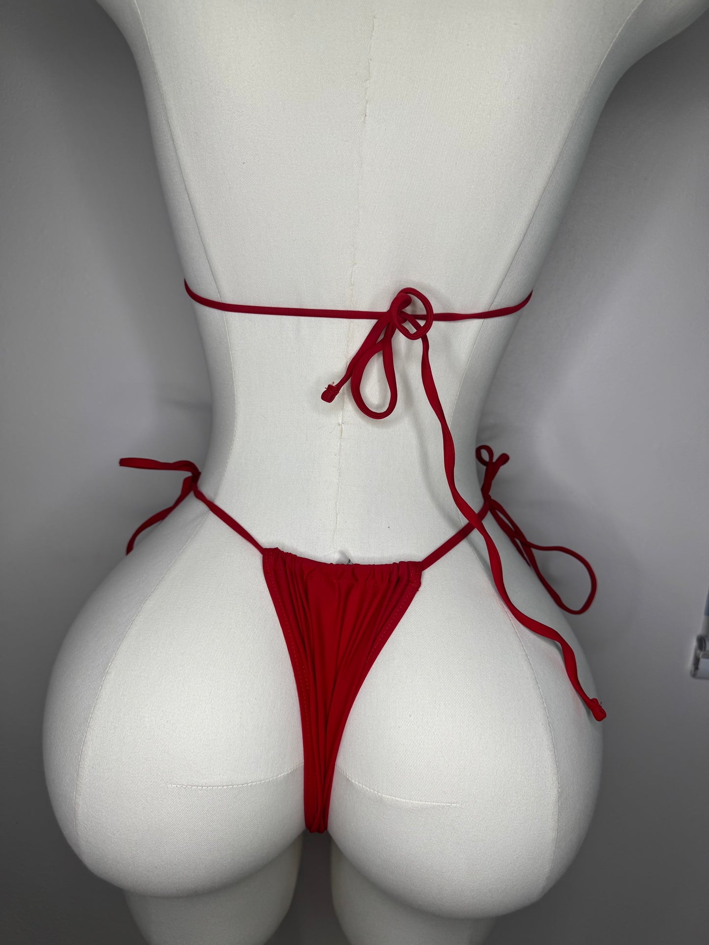 Red Flower Bikini