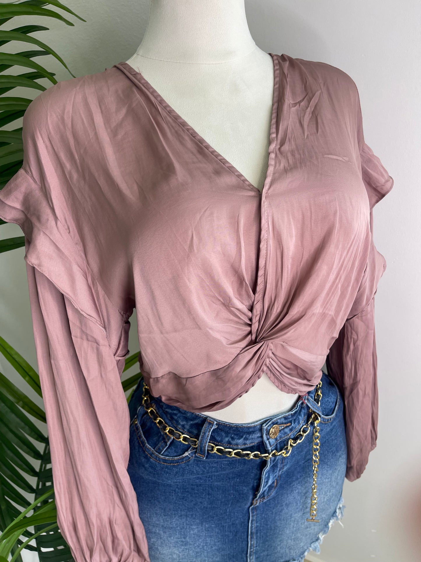 Blusa Rosa Palo 🪷