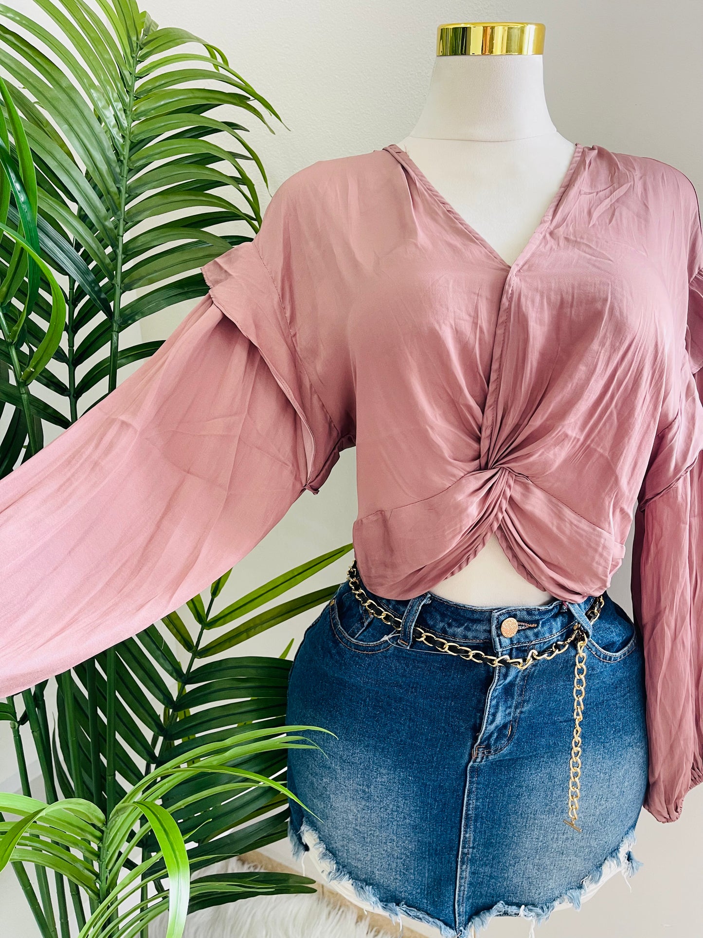 Blusa Rosa Palo 🪷