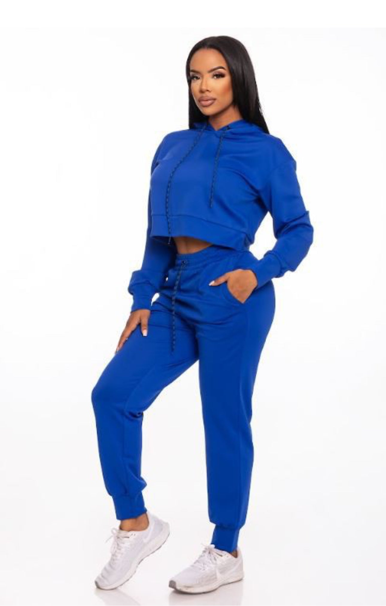 Royal Hoodie Sweater Set