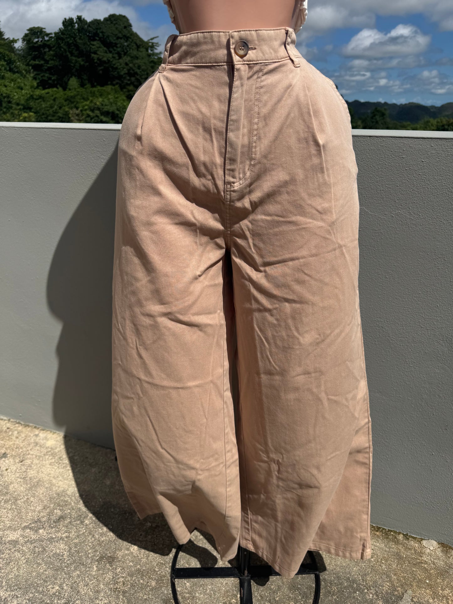 Wide Pant Crema