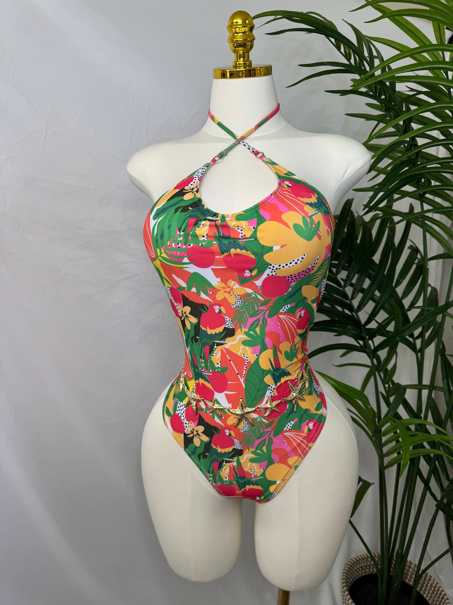 Tropical Parrots Swimwear