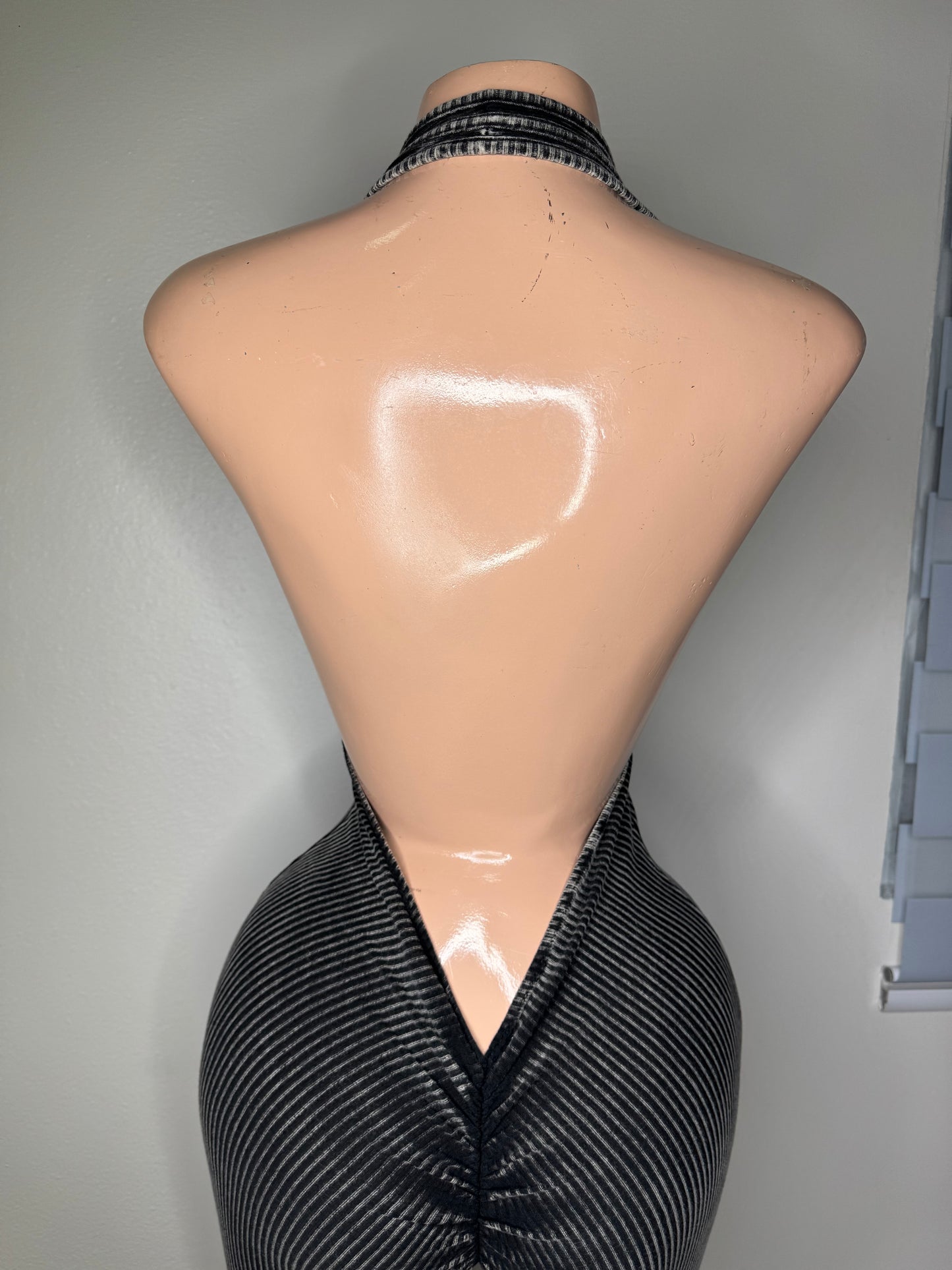 Black Mineral Sexy Jumpsuit
