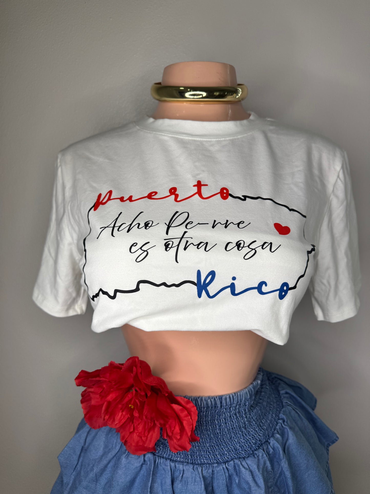 Acho Pe-rre es Otra Cosa Tshirt in White