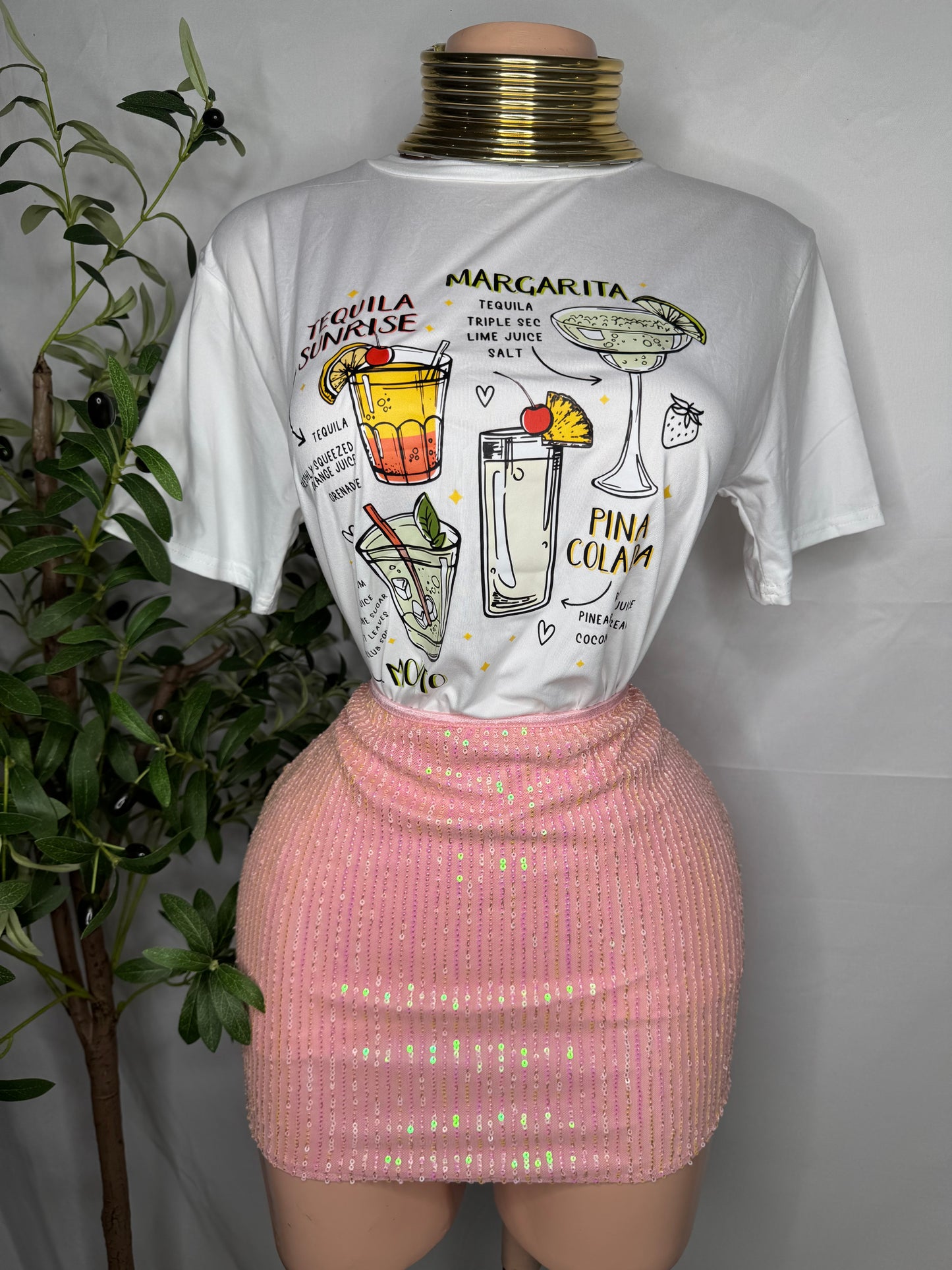 Bright Skirt in Pink