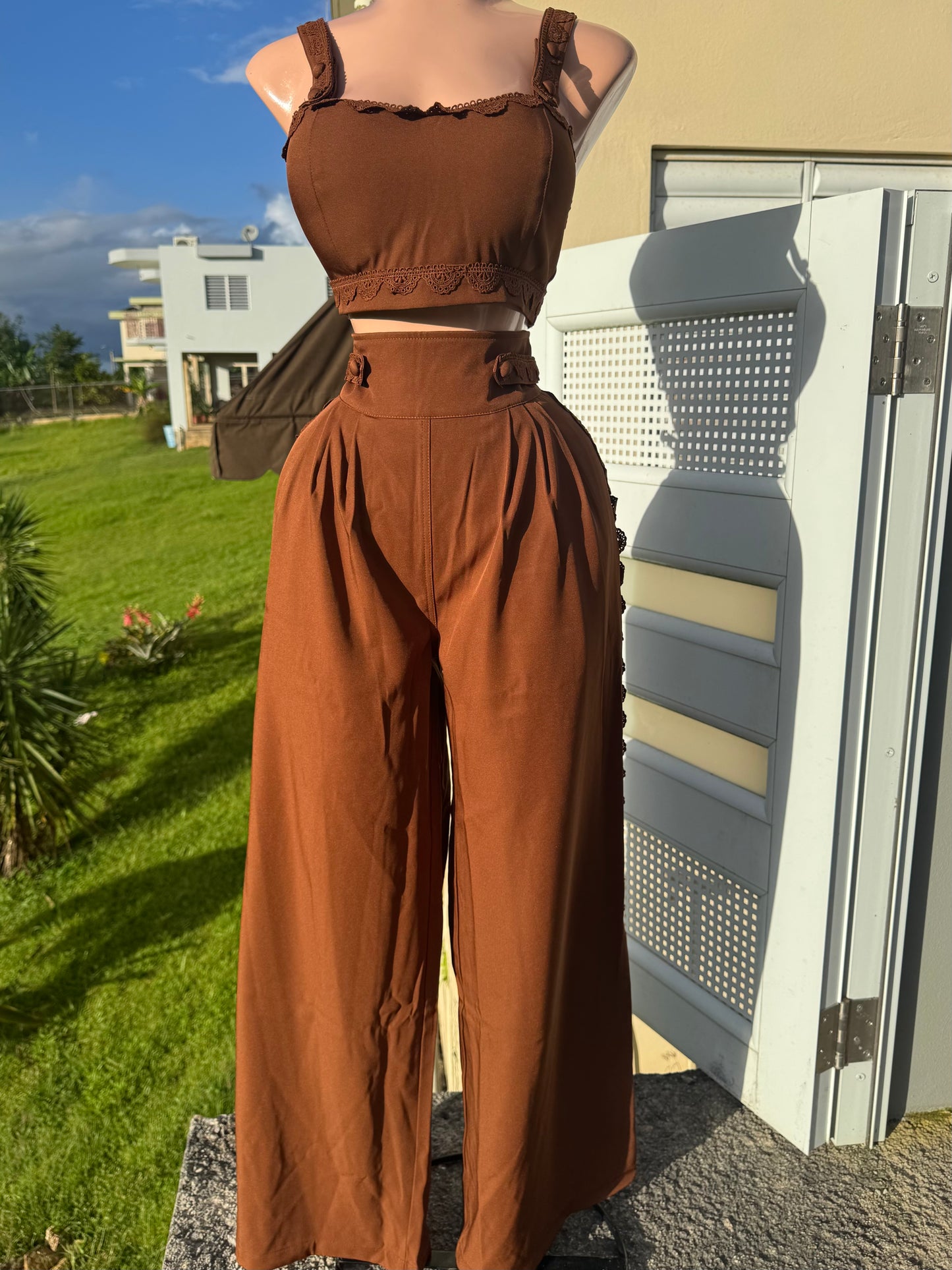 Set Alta Calidad Brown
