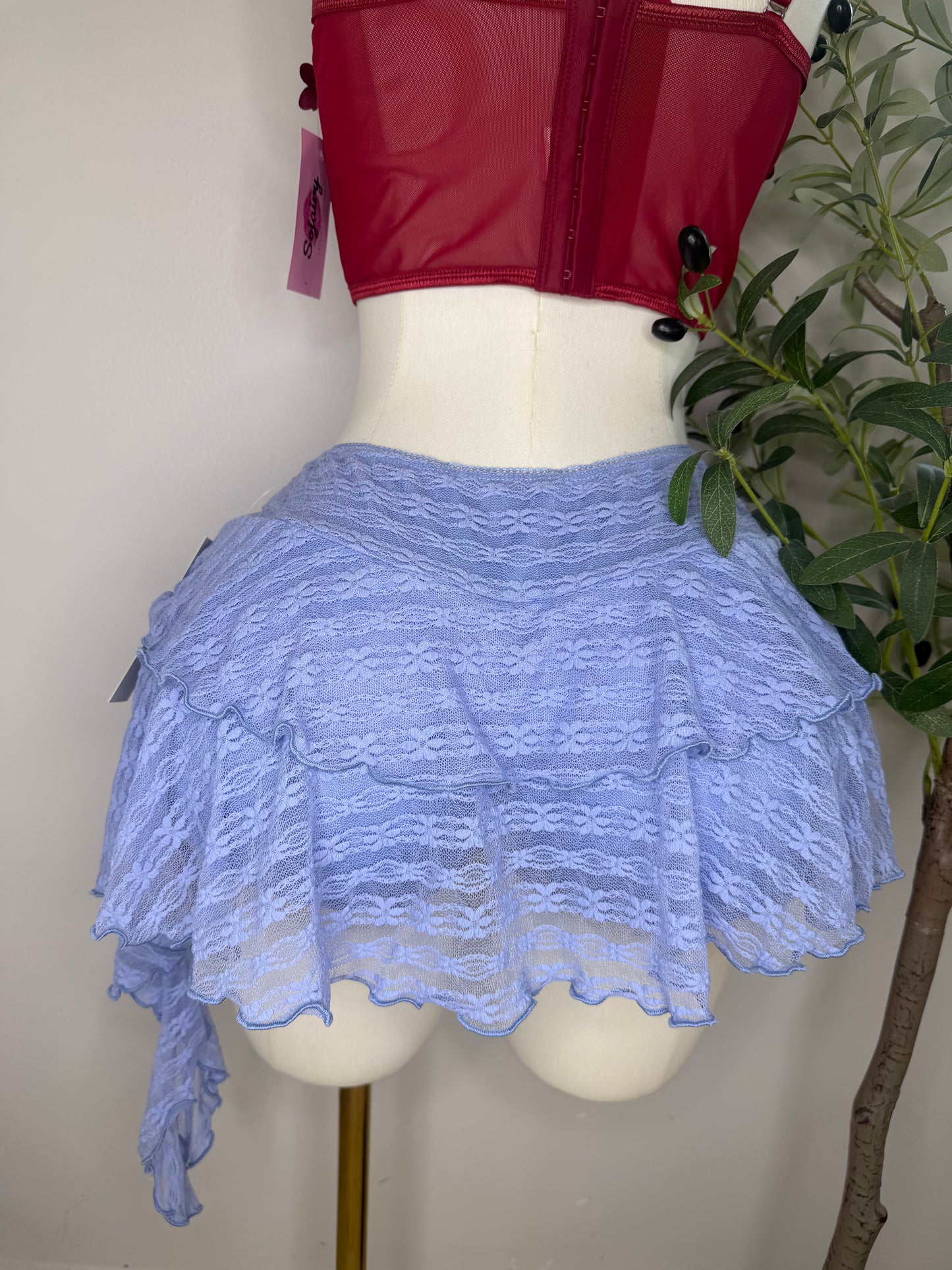 Lacy Skort in Blue