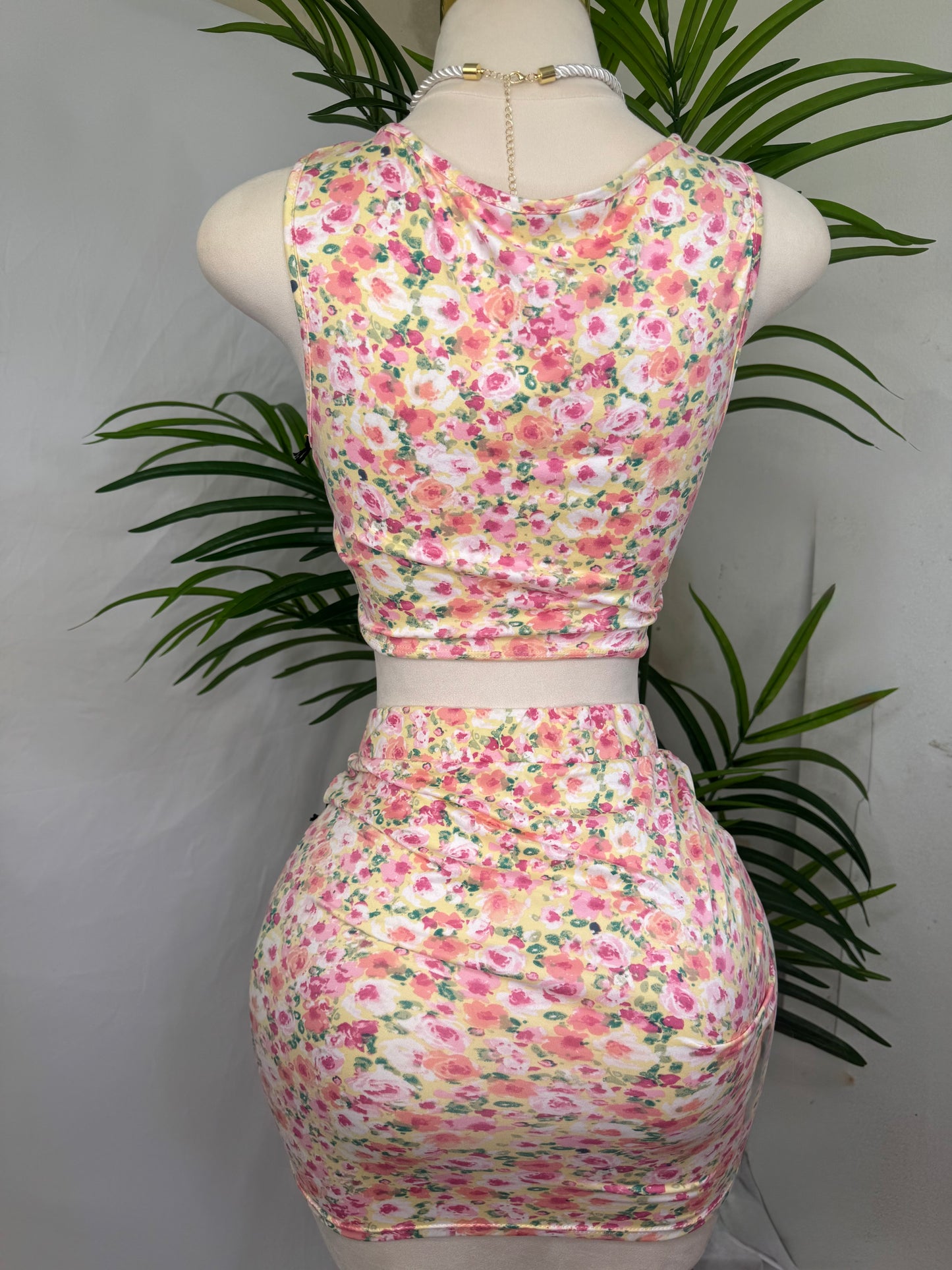 Pinky Flowers Set