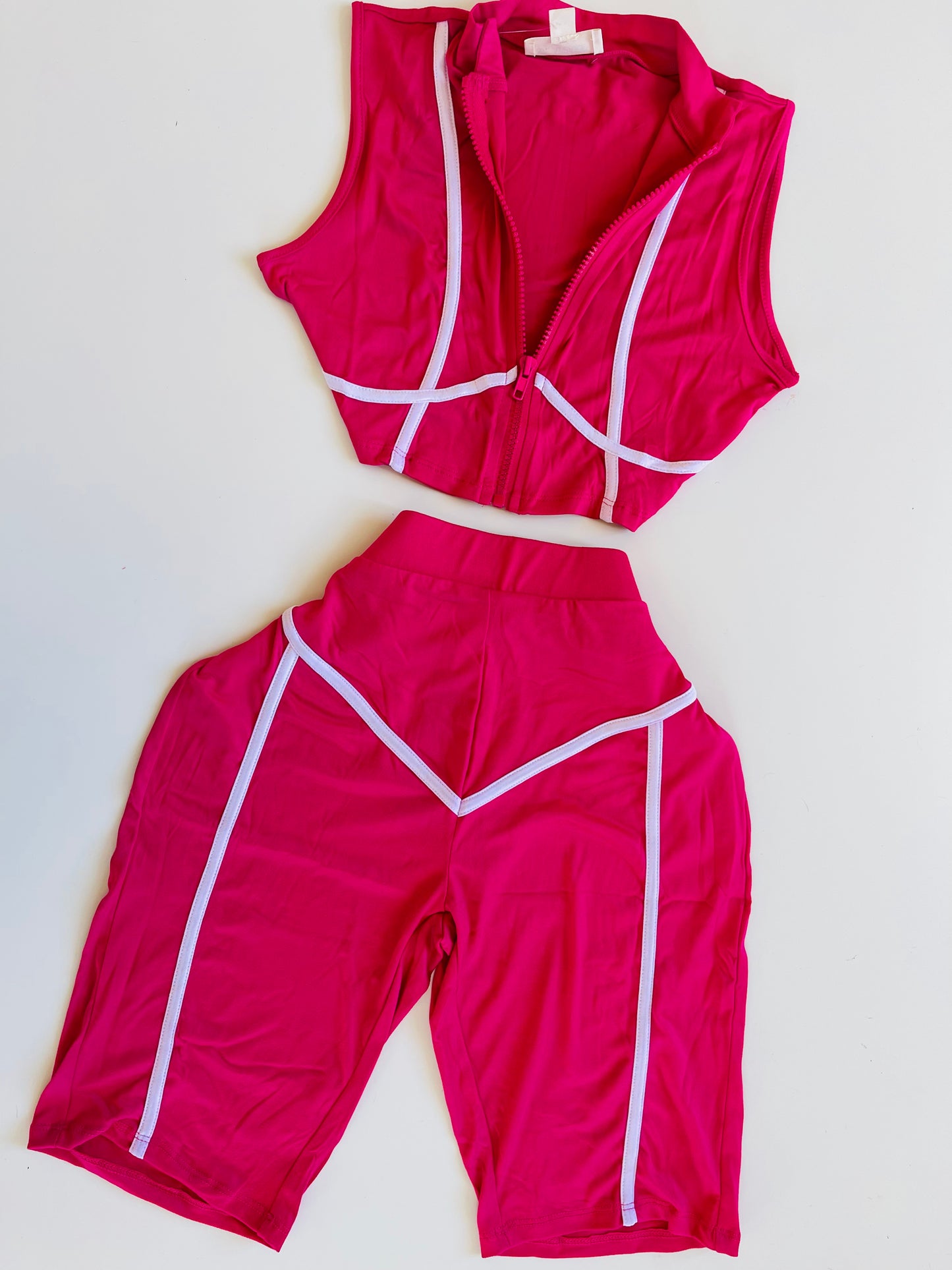 Sporty Curves Set Fushia