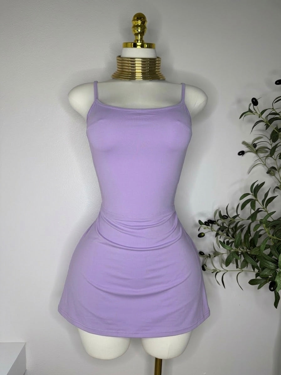 Sporty Dress in Lilac