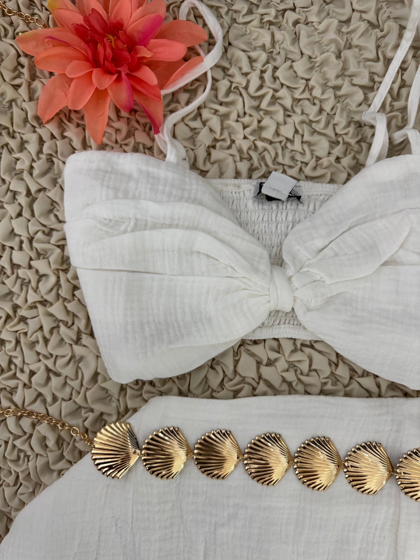 White Skirt Set