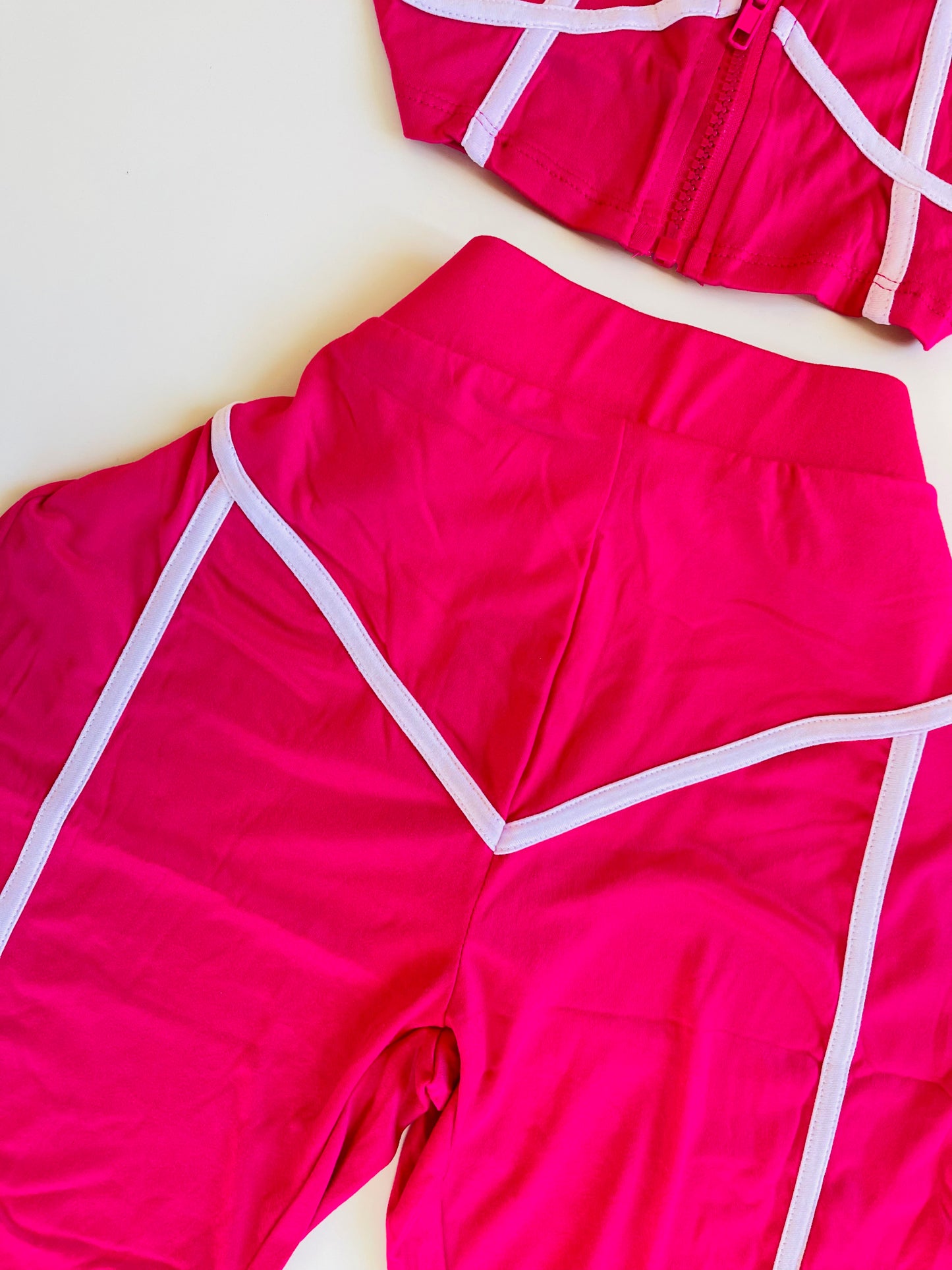 Sporty Curves Set Fushia