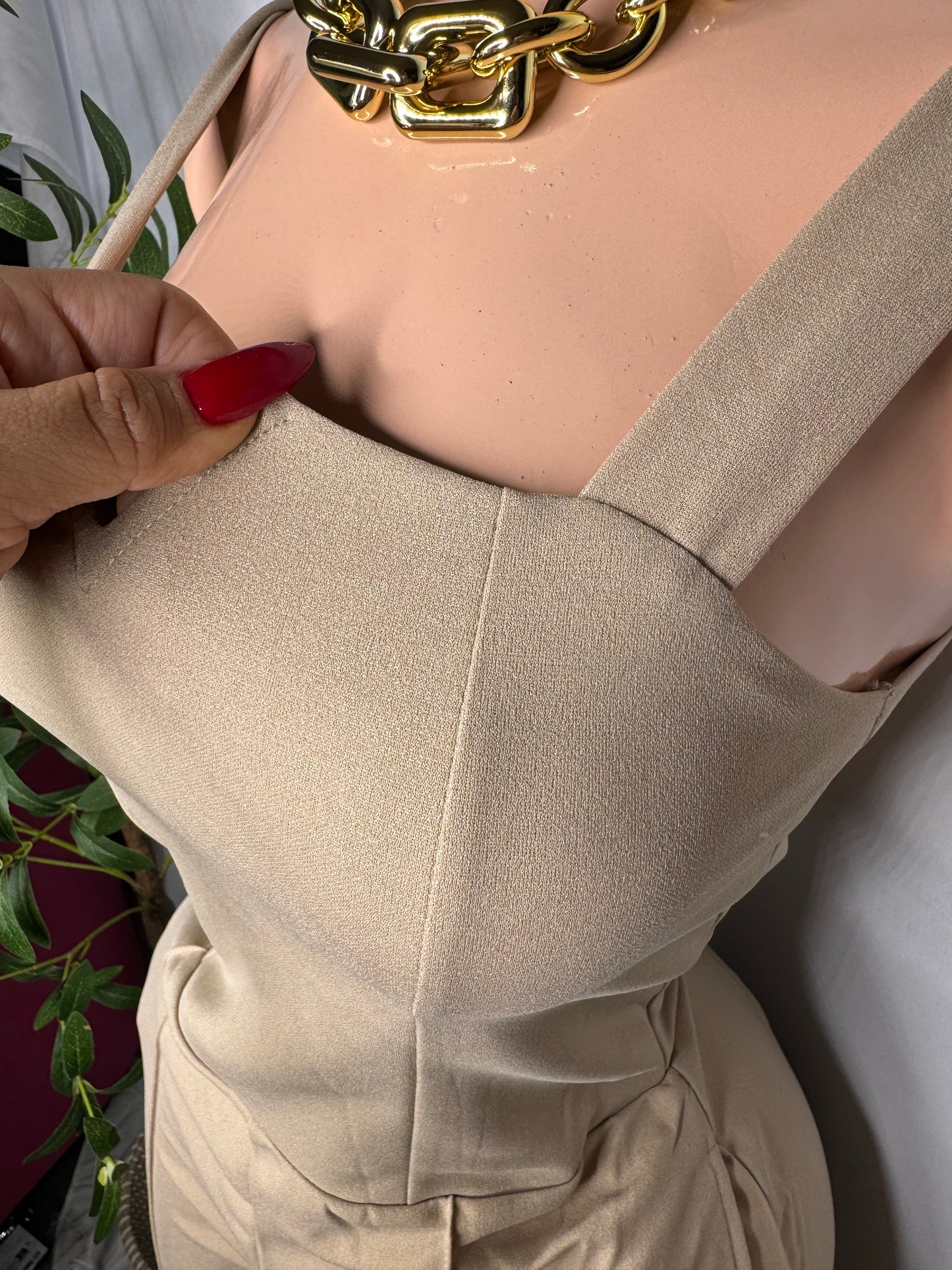 Belinda Jumpsuit Crema