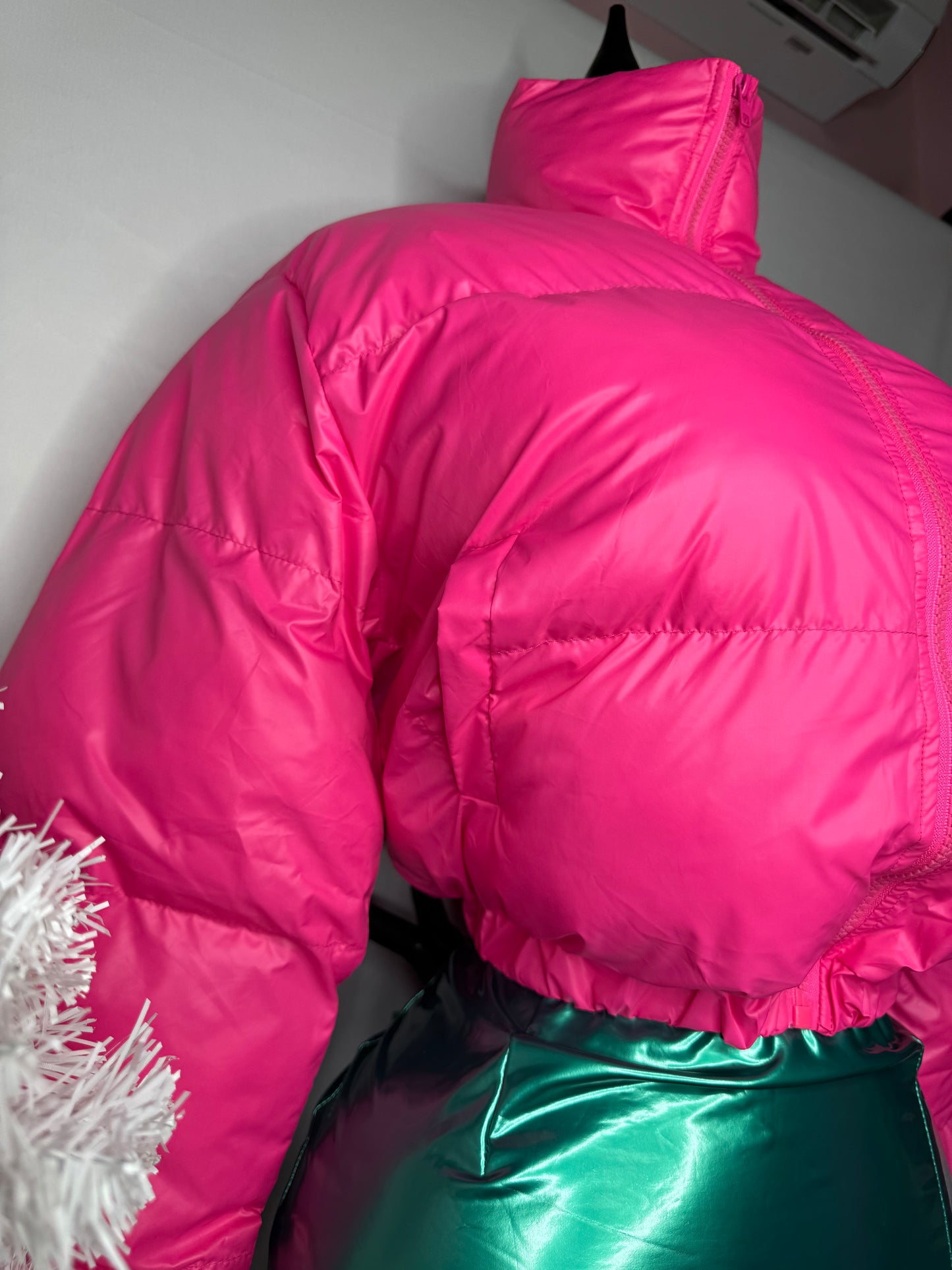Bubble Gum Puffer Jacket
