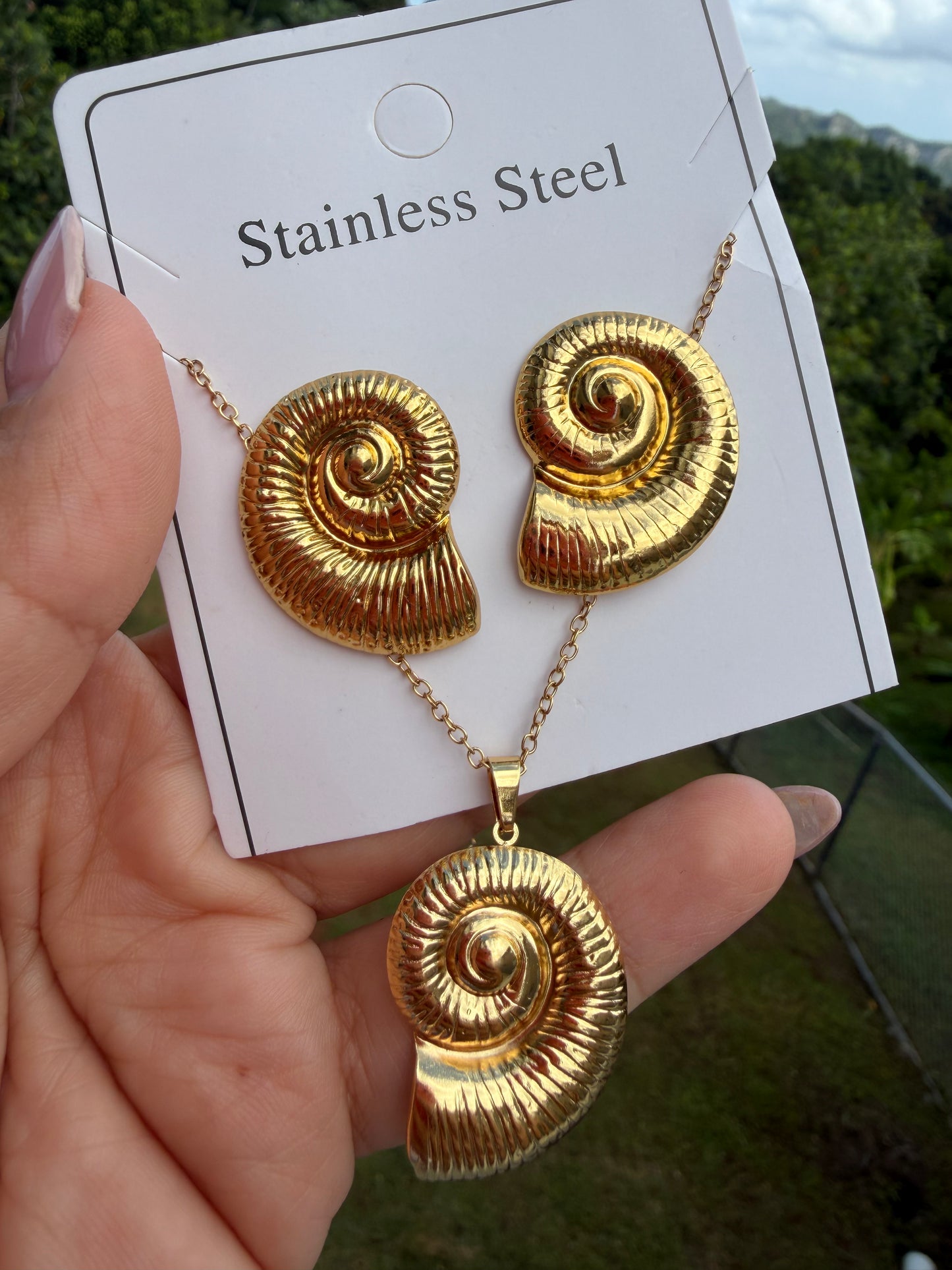 Shells Set en Stainless Steel ( Jewelry)