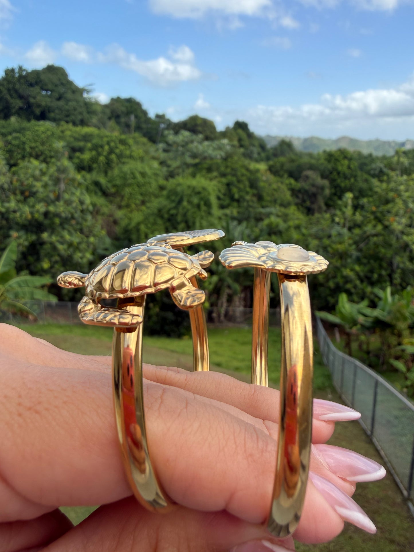 Sea Life π’ Stainless Steel Bangles Set de 2 ( Limited Time)