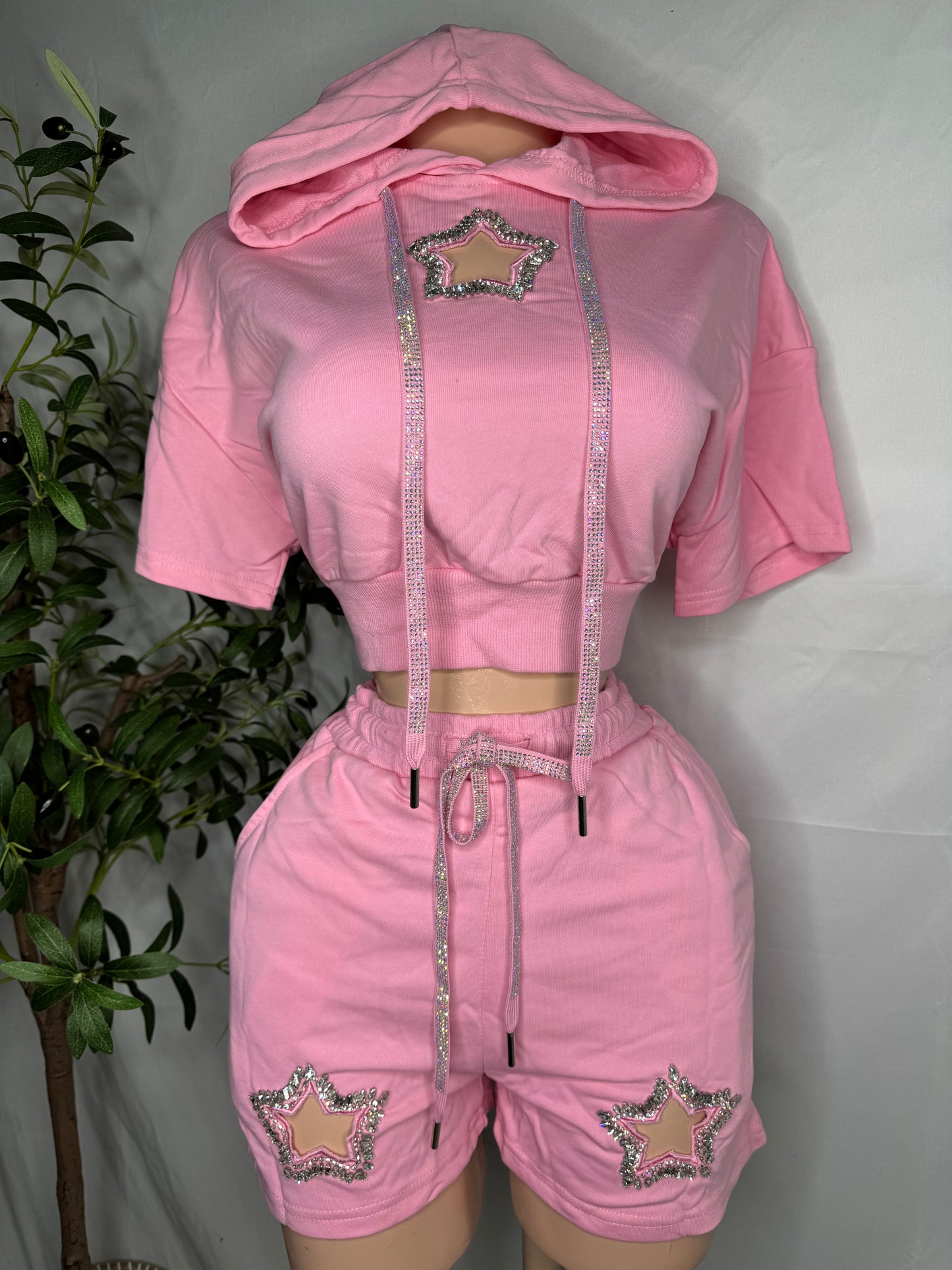 Pink Stars Set
