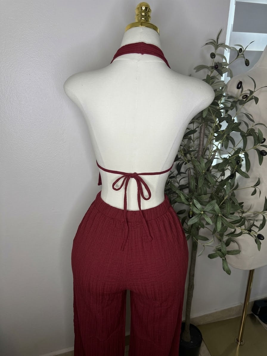 Fresquito Set in Burgundy