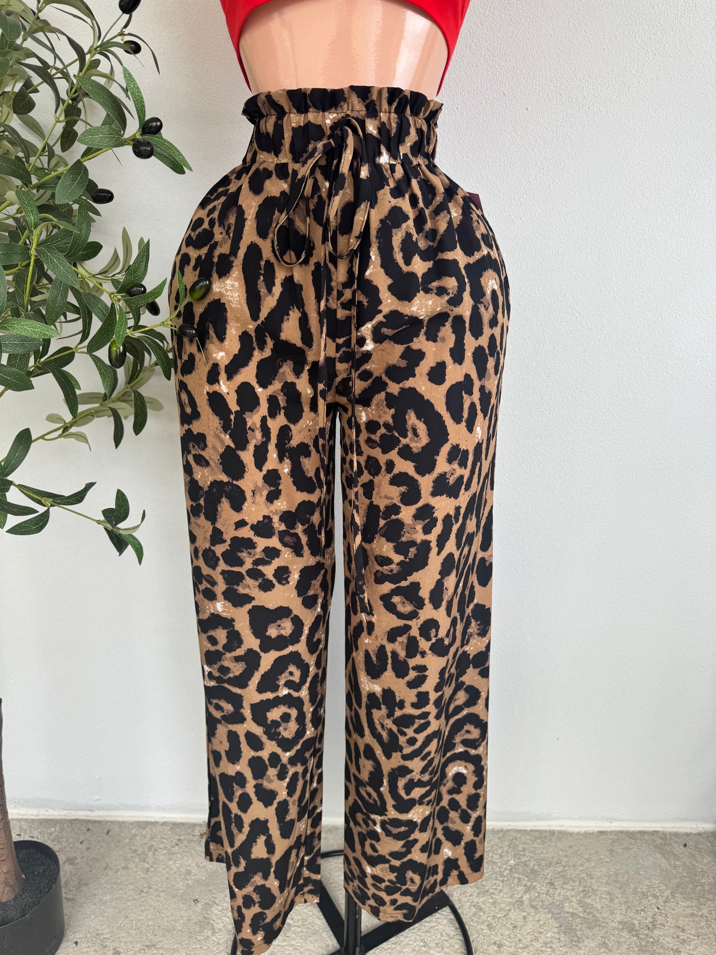 Leopardo Pants