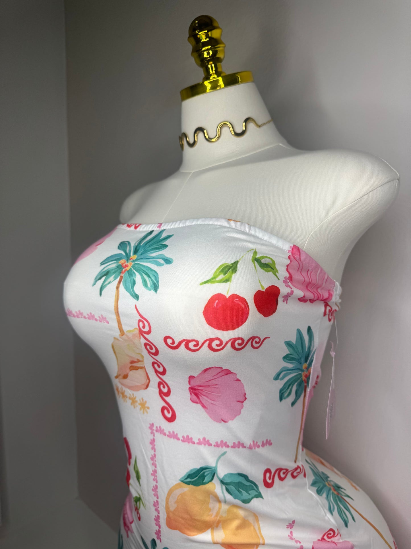 Palms and Seashells Dress