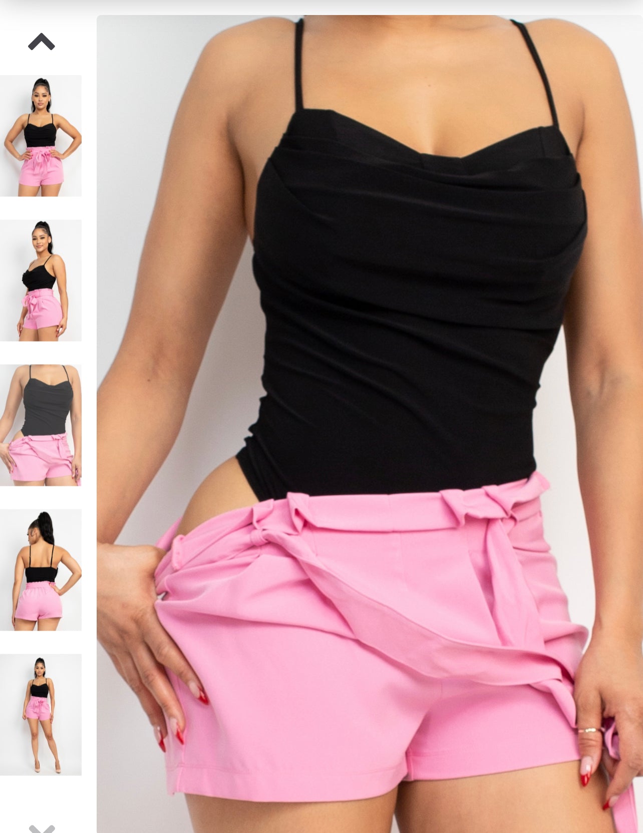 Doble Basic Bodysuit in Black π
