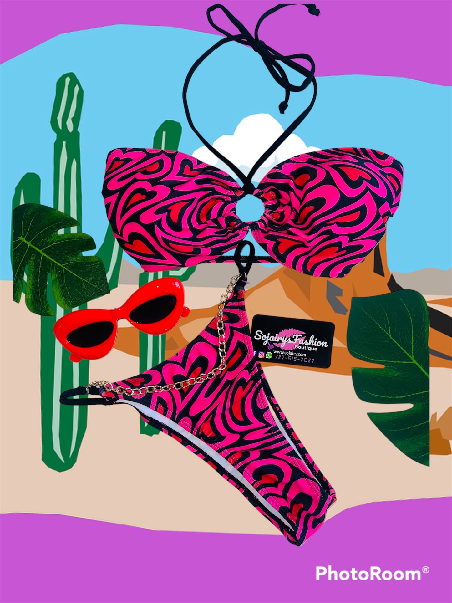 Karol Hearts Bikini