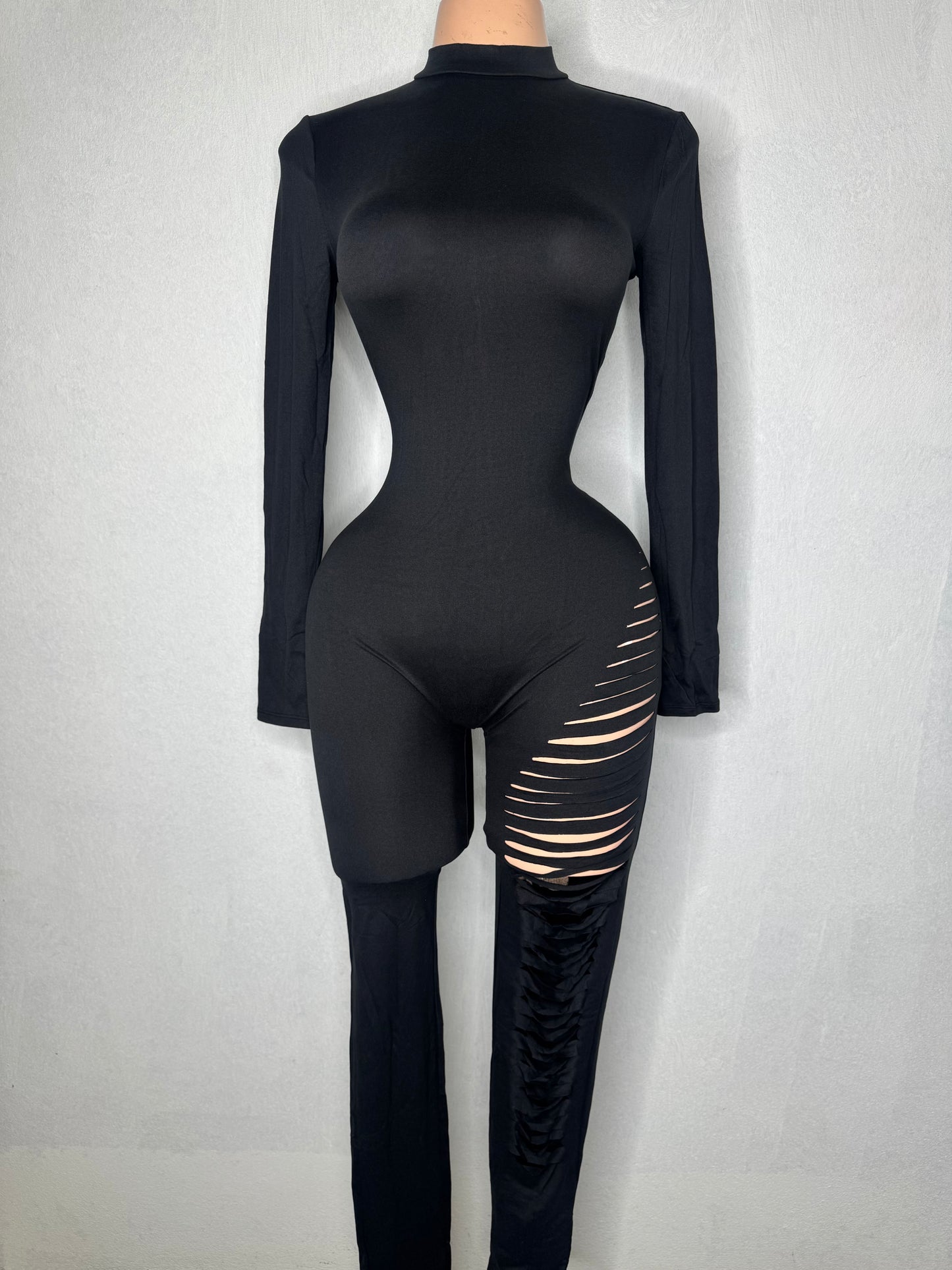 One Leg Body Jumpsuit