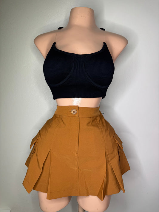 Camel Skort