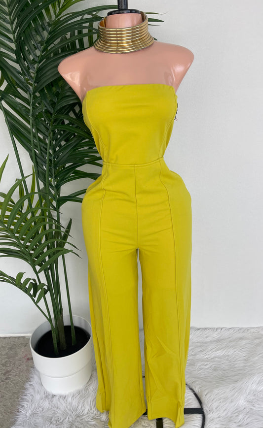 Tube Lemon Jumpsuit 🍋🍋