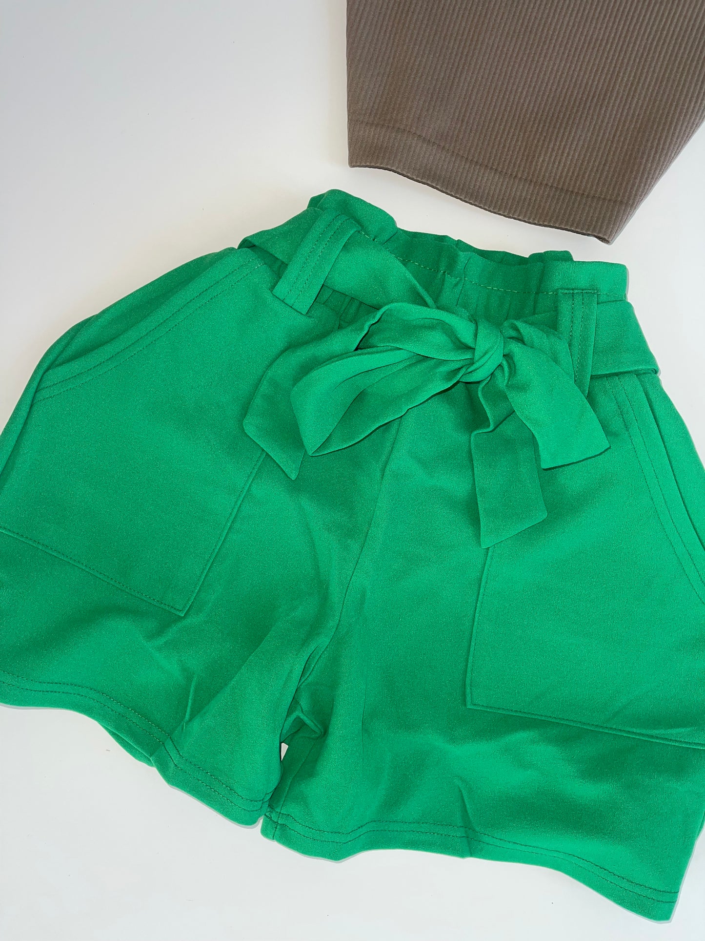 Short Cinturita Amarrada Green