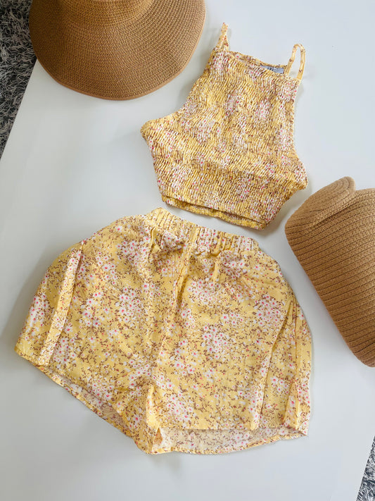 Spring Summer Set in Yellow