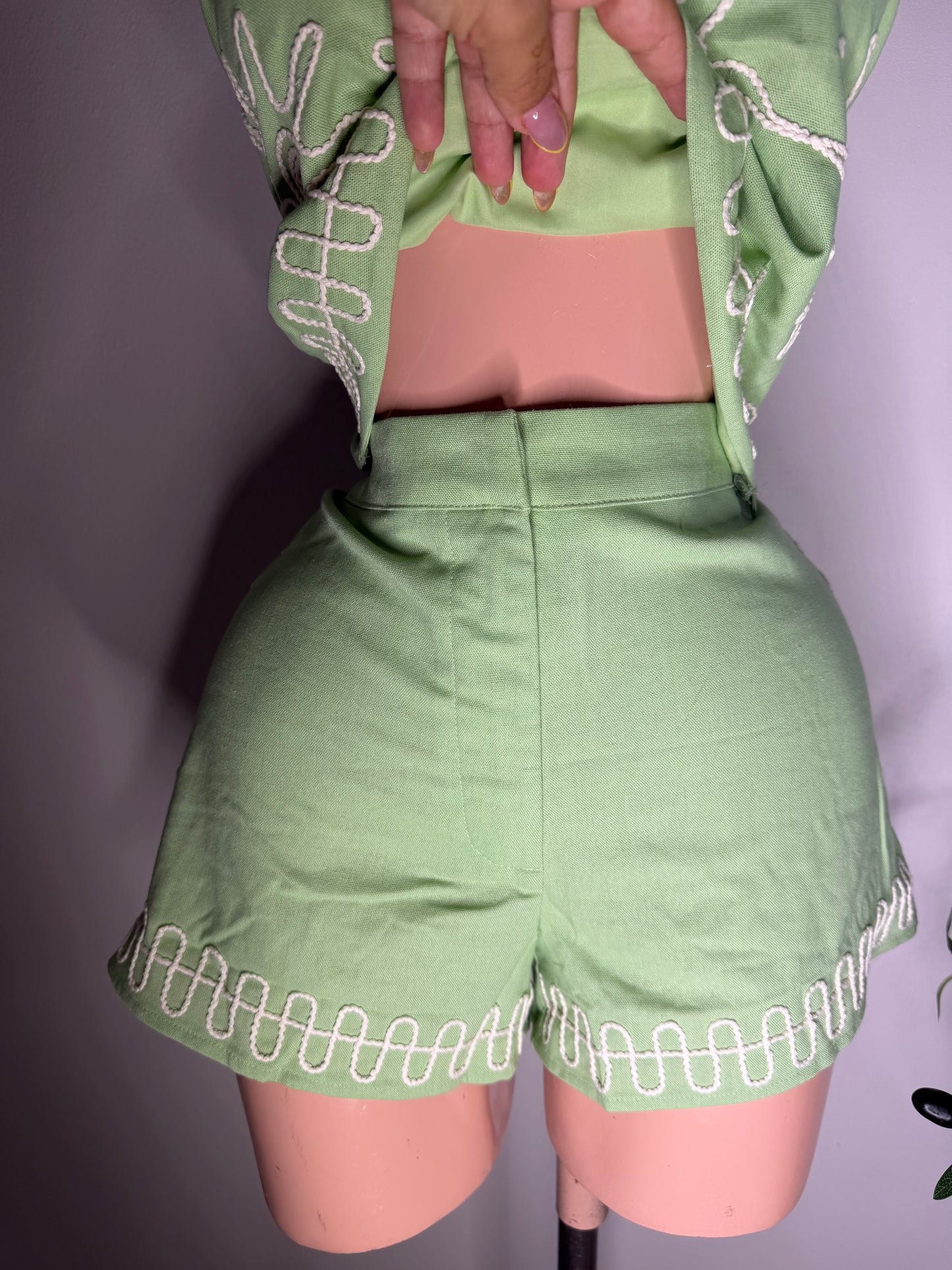 Vacay Hilo Set in Green