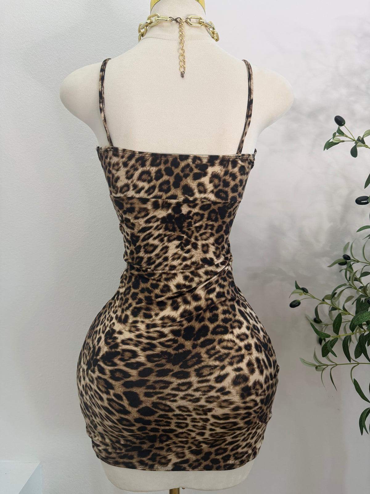 Leopard Curves Dress
