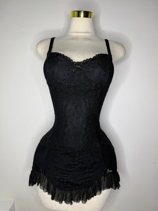 Black and Lace Dress