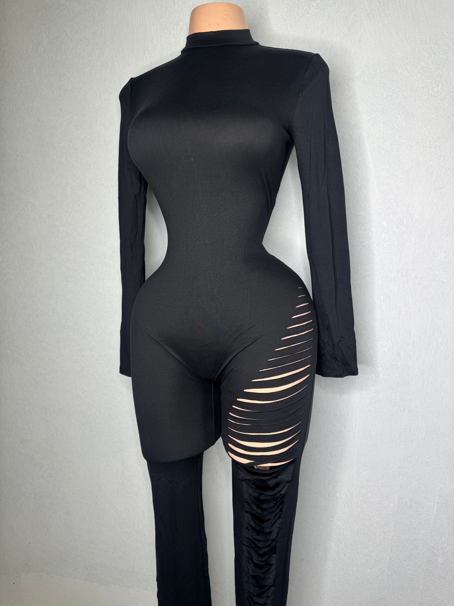 One Leg Body Jumpsuit