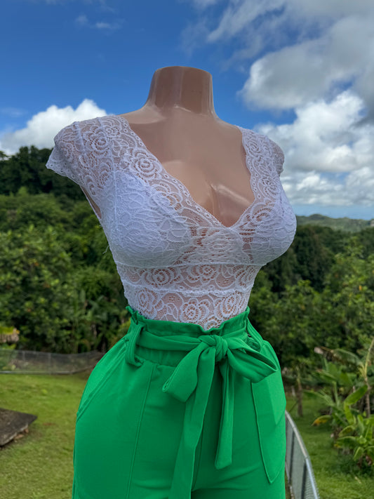 Blusa en encaje