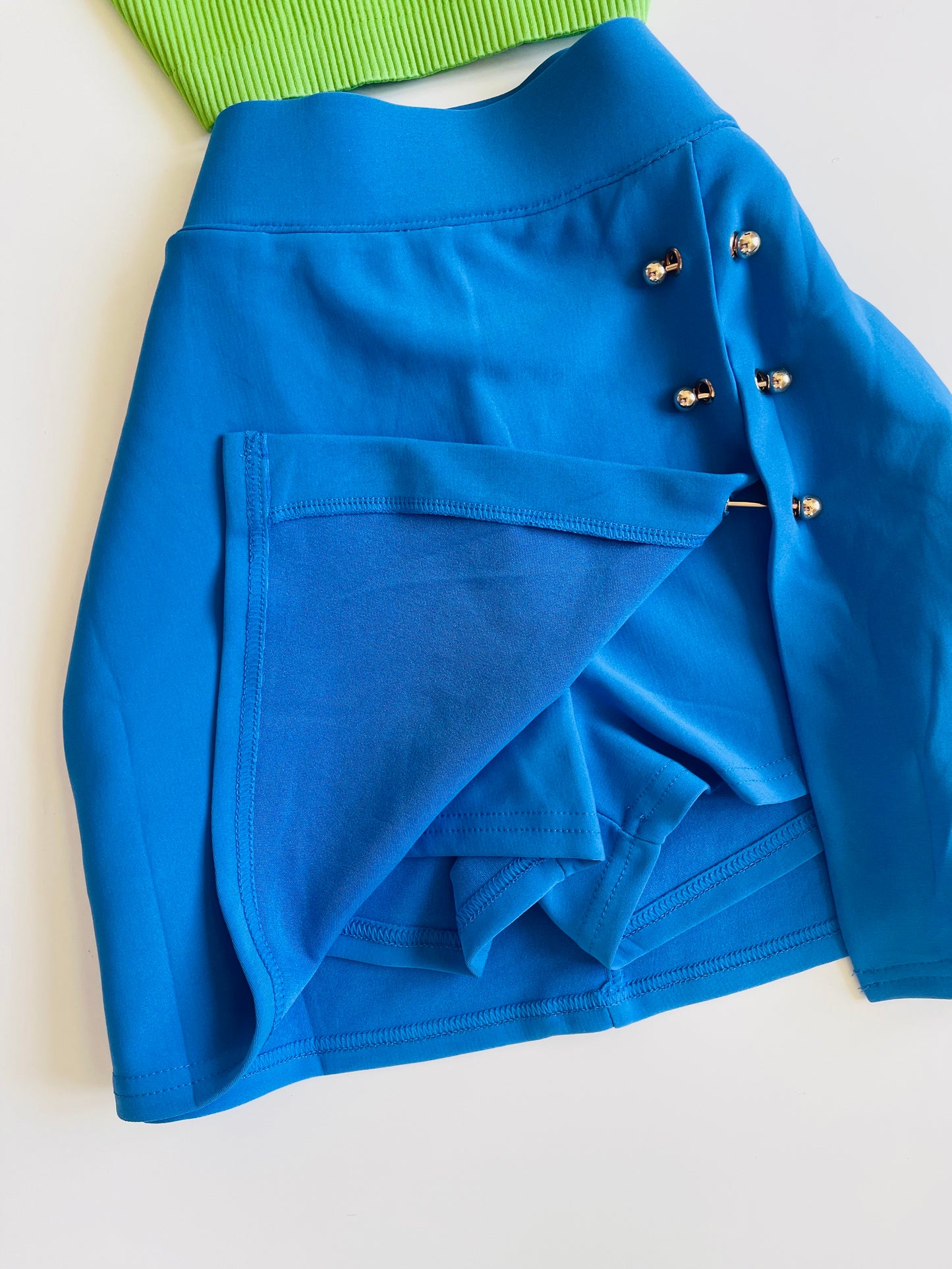 Pin Skort Blue