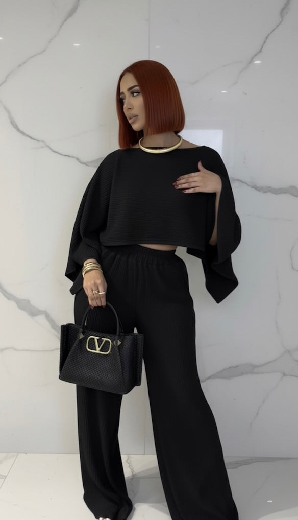 Set Minimalista Luxe en Negro