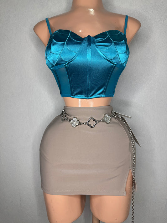 Mermaid Corset Top